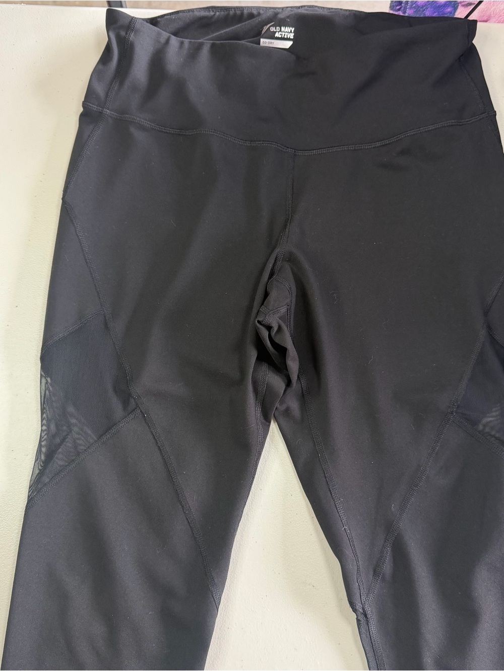 Bundle of 7 black and gray leggings size XL and 1 in a size XXL - Picture 8 of 16